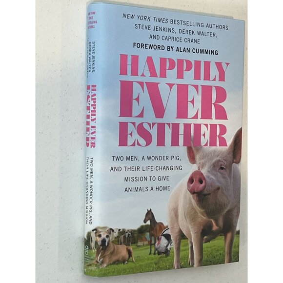 Happily Ever Esther Hardcover True Story Animal Rescue Jenkins Walter Crane - Picture 3 of 5